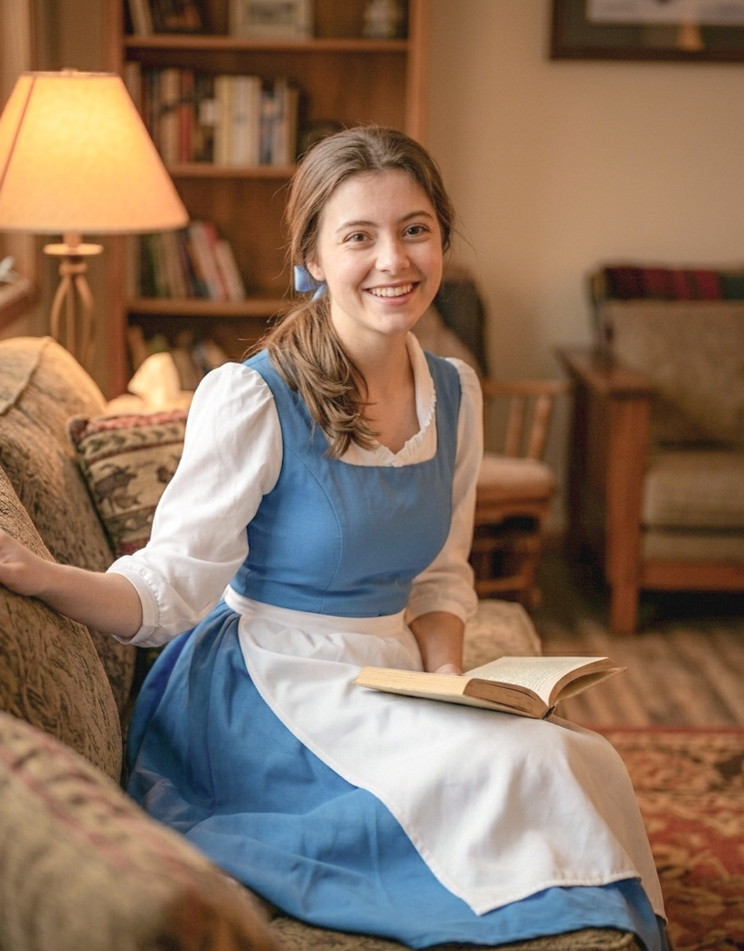 Golden Rose princess babysitter character - Enchanted Childcare Orlando