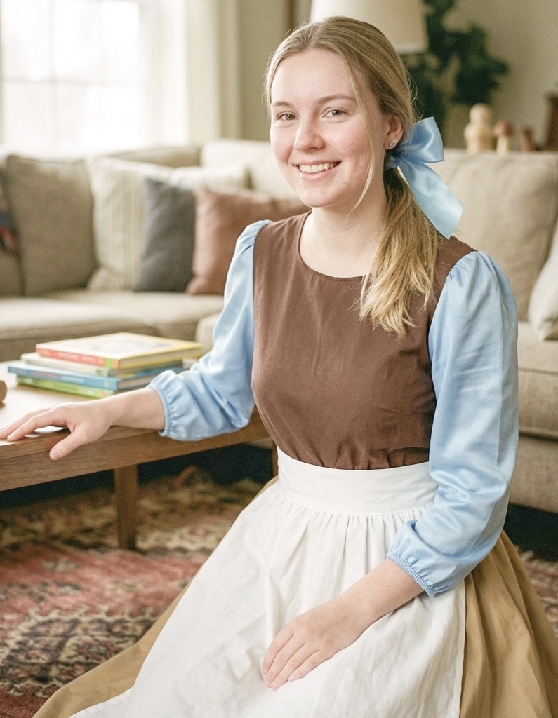 Glass Slipper princess babysitter character - Enchanted Childcare Orlando